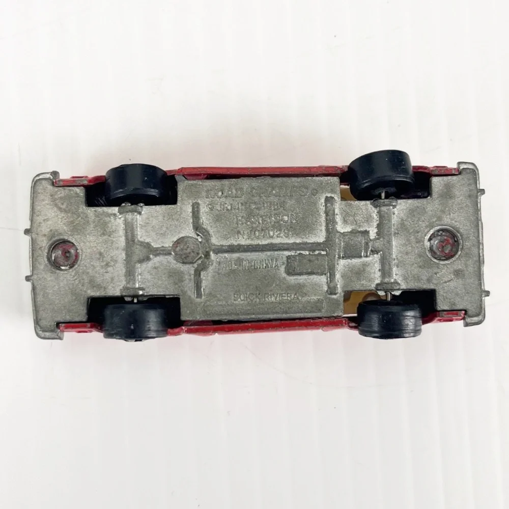 Vintage 1984 Road Champs Red Convertible Buick Riviera Toy Car